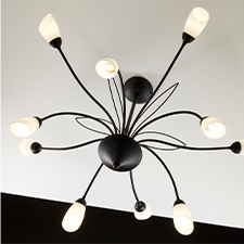 Czarna lampa Czarna lampa